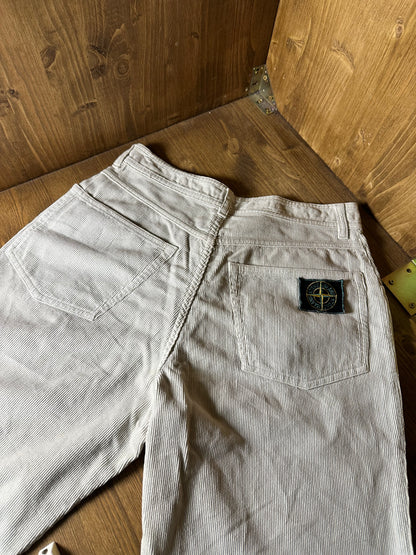 1985 CORDUROY PANTS in ivory