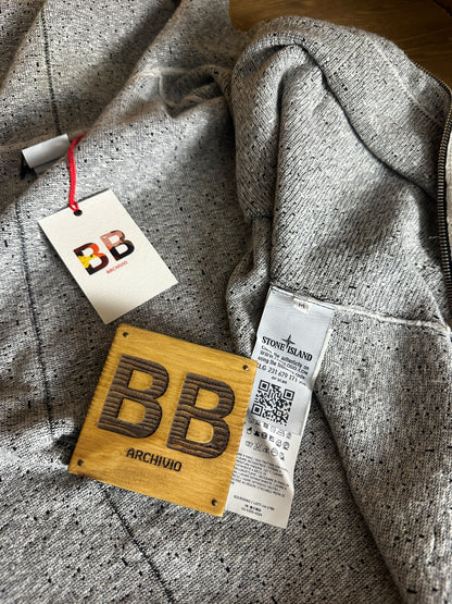 AW15 SHADOW PROJECT ZIPPED HOODIE in Agate Grey