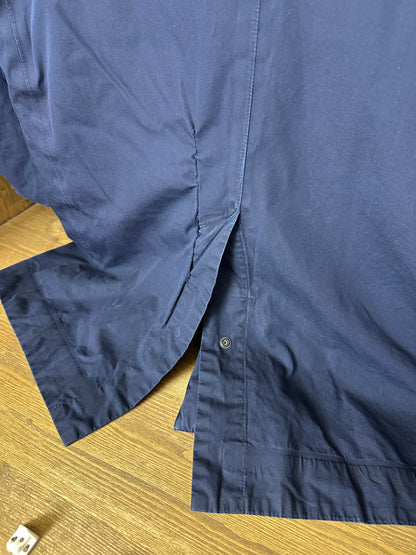 AW17 WATER REPELLENT COTTON SUPIMA WITH PRIMALOFT in Navy Blue