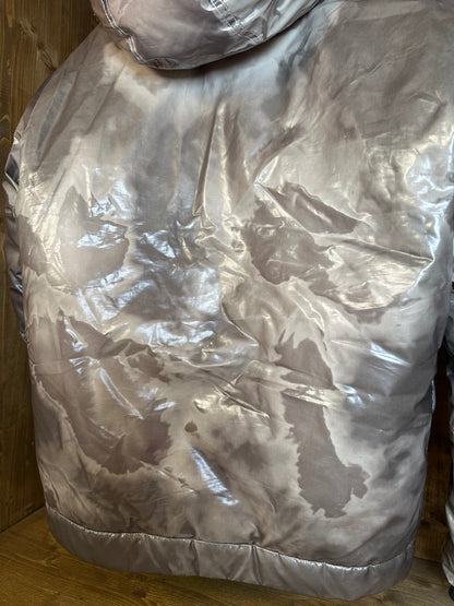 AW010 ICE JACKET RUBIN RED TO QUARTZ PINK with detachable zipped liner