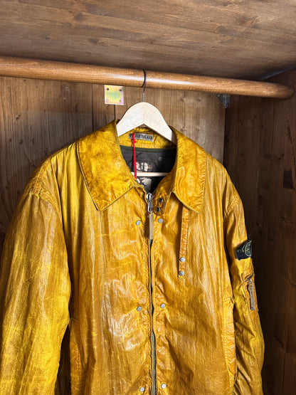AW89 ICE JACKET FLIGHT BOMBER in Gold Rust