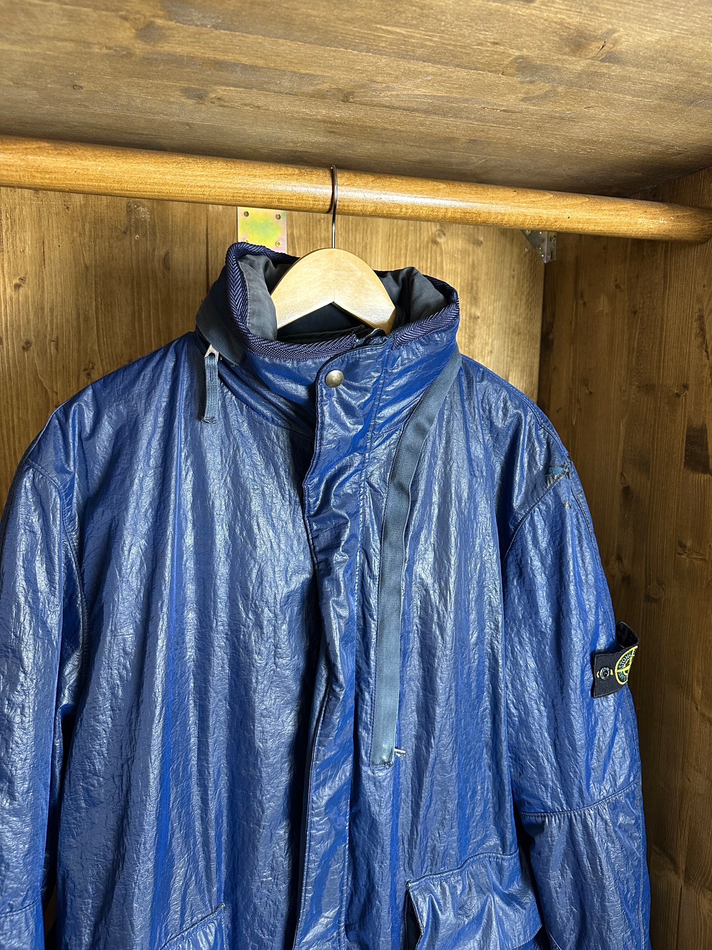 AW01/02 DOUBLE MESH in Ocean Blue