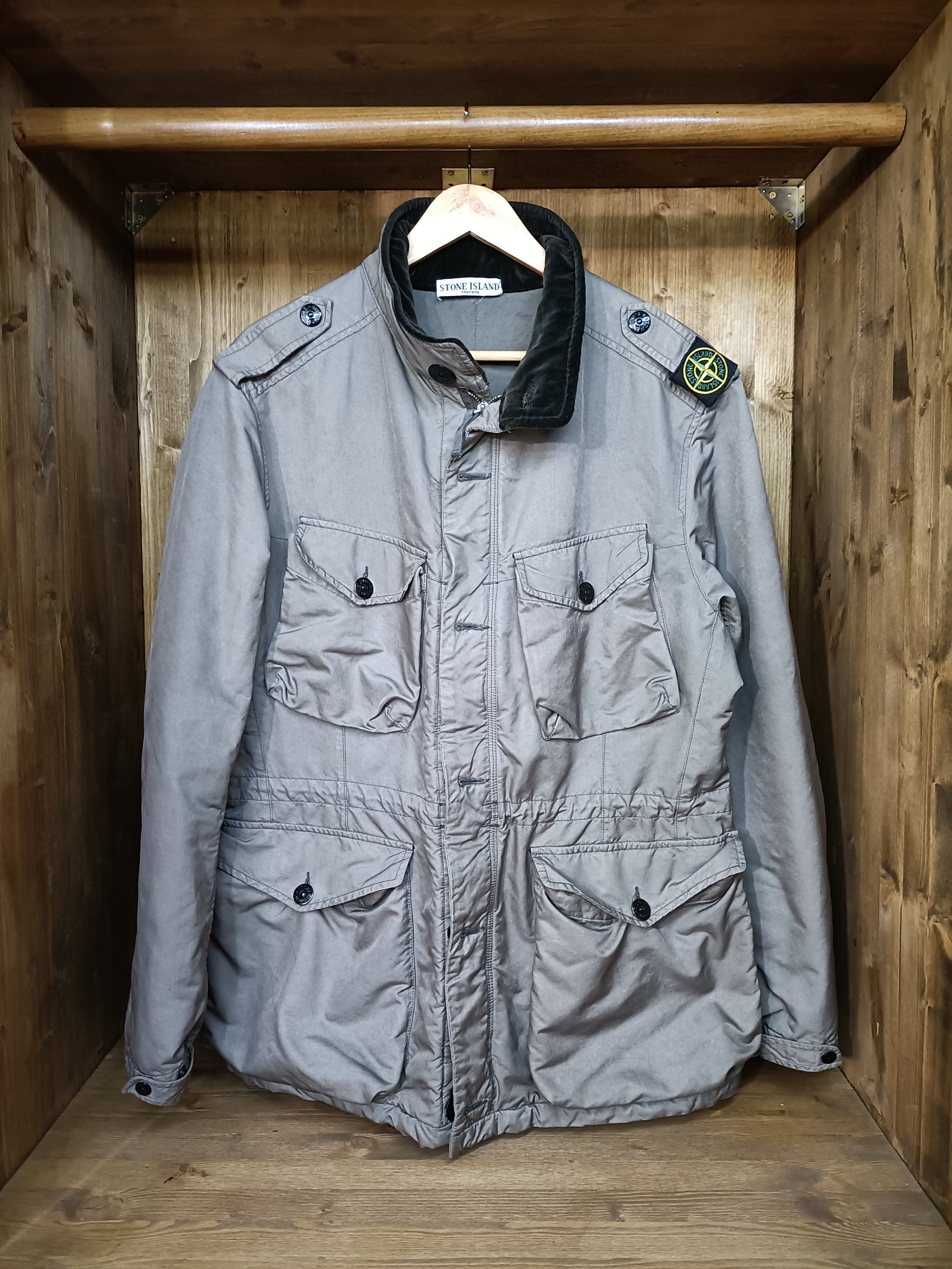 DAVID TC velor jacket Big Badge Archivio