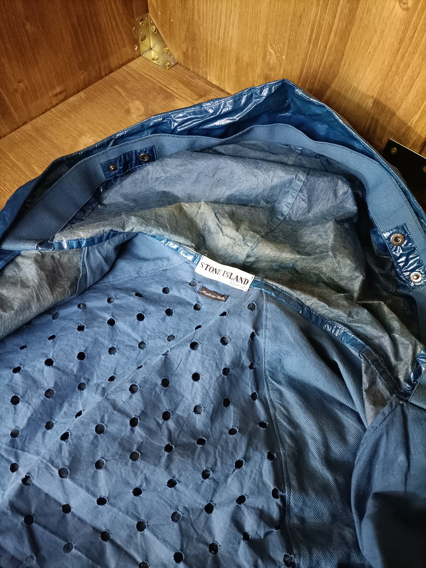 Blu viscose jacket