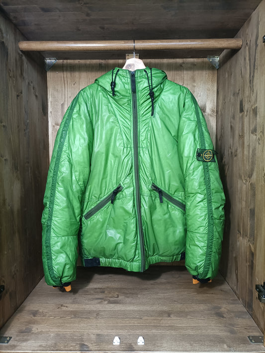 Goose down mesh green 3 in 1 jacket