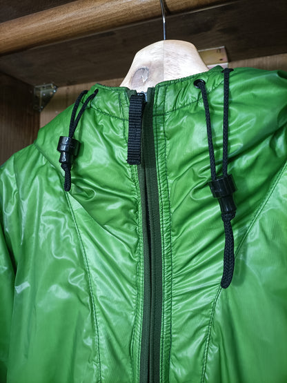 Goose down mesh green 3 in 1 jacket