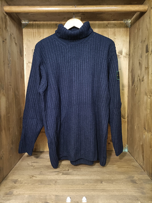 Turtleneck Vintage blu