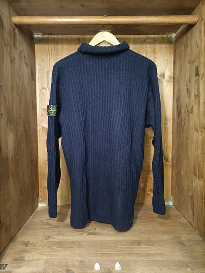 Turtleneck Vintage blu