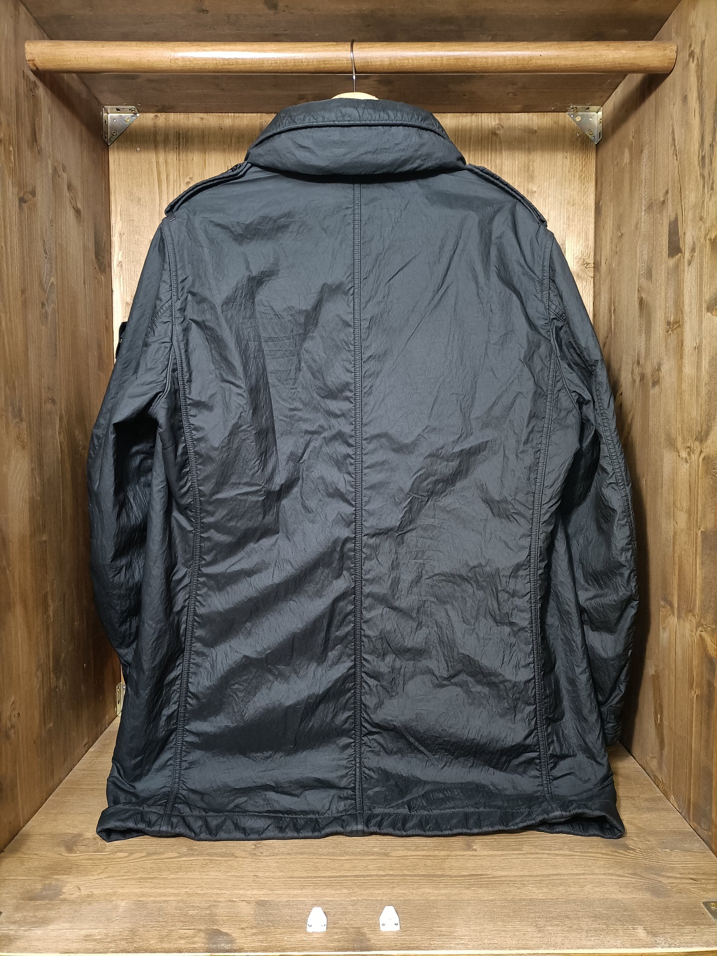 Nylon Brown trench coat