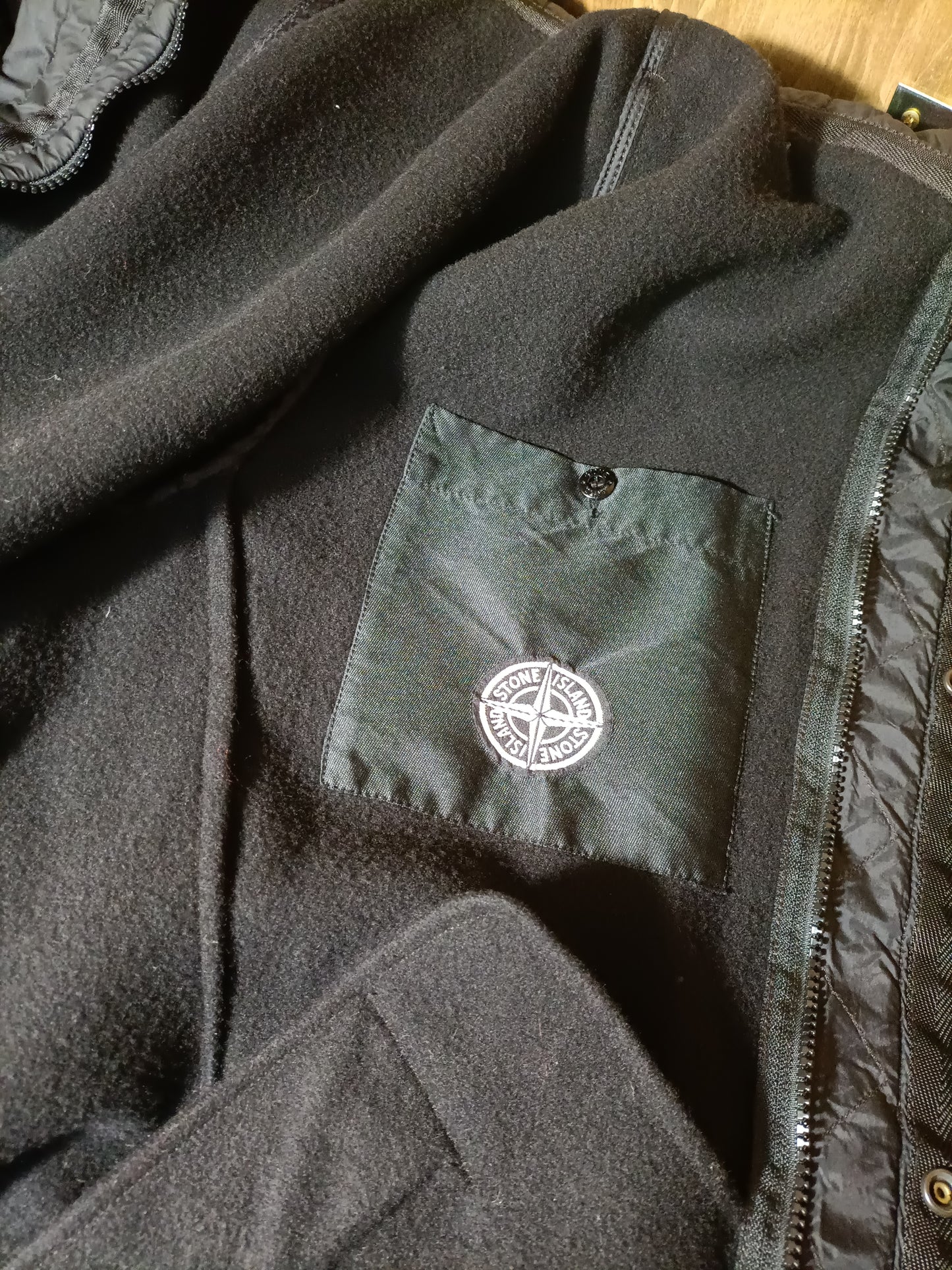 Nylon Brown trench coat