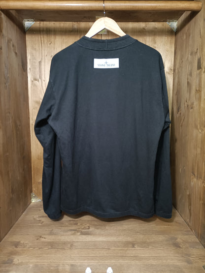 Black crewneck reflective