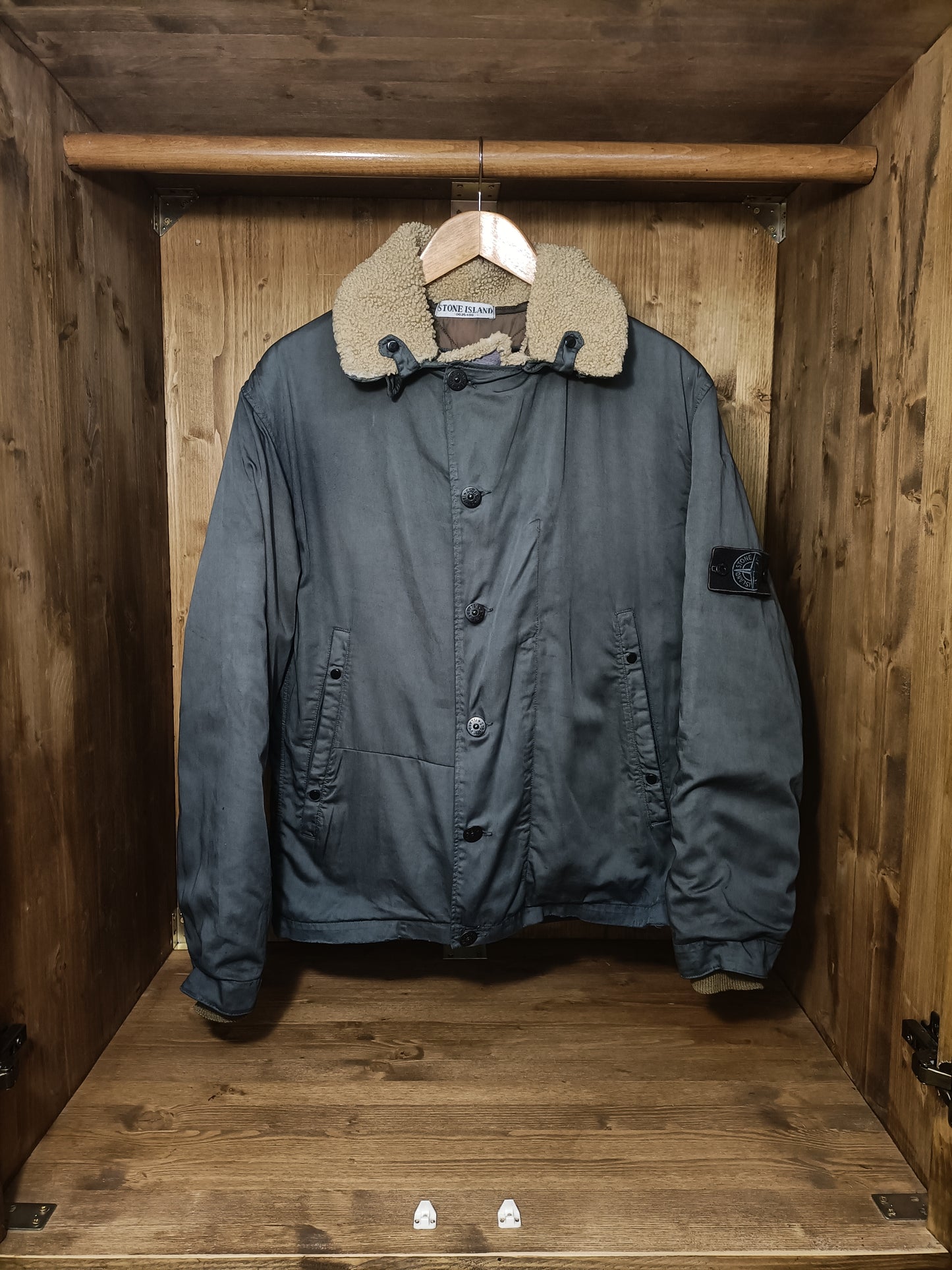 Raso gommato aviator jacket 1/1