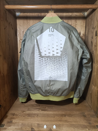 Poly hide 2L bomber jacket