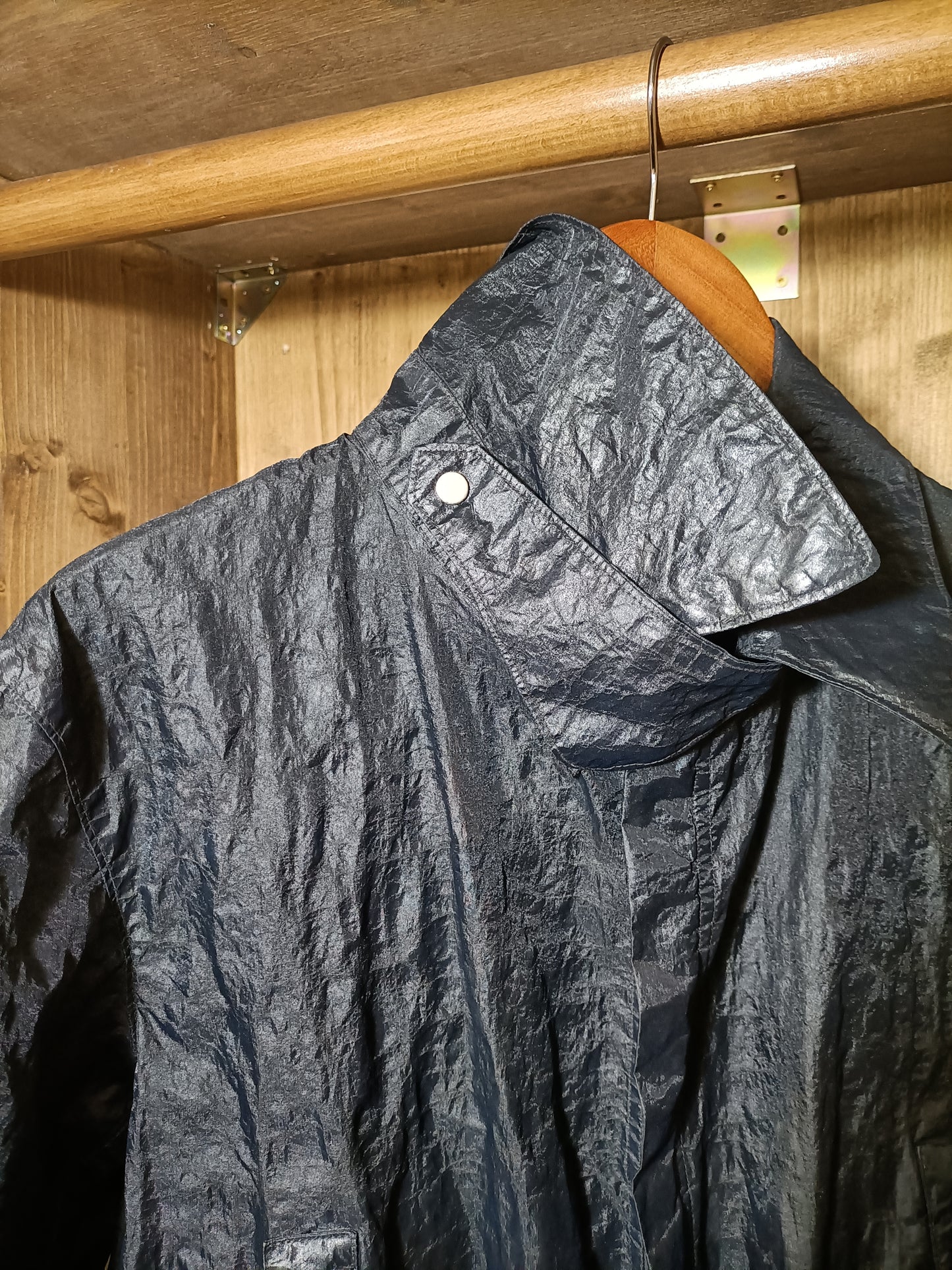 Dark Blue Nylon jacket