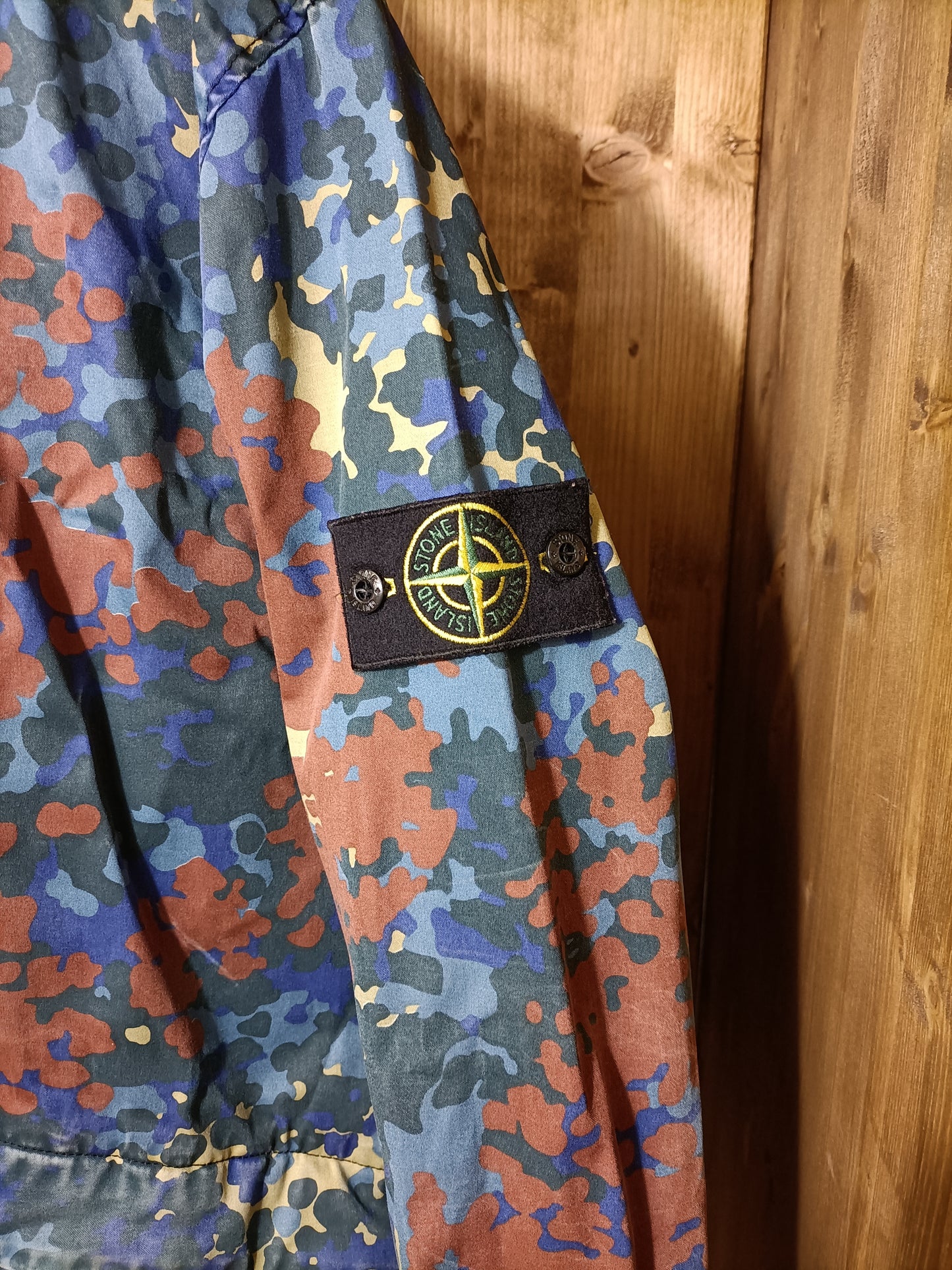 Raso gommato Camo print ovd