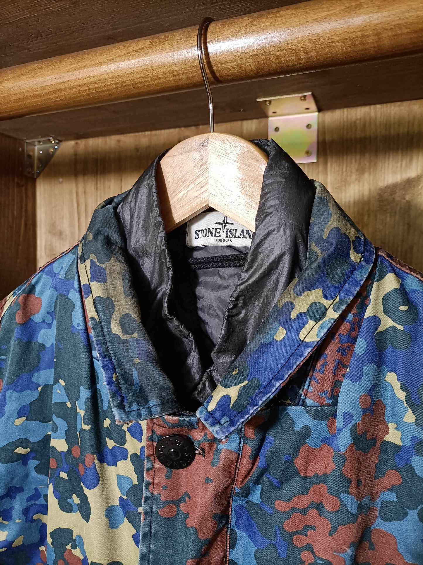 Raso gommato Camo print ovd