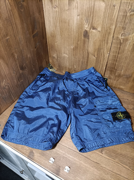 Nylon metal grid shorts