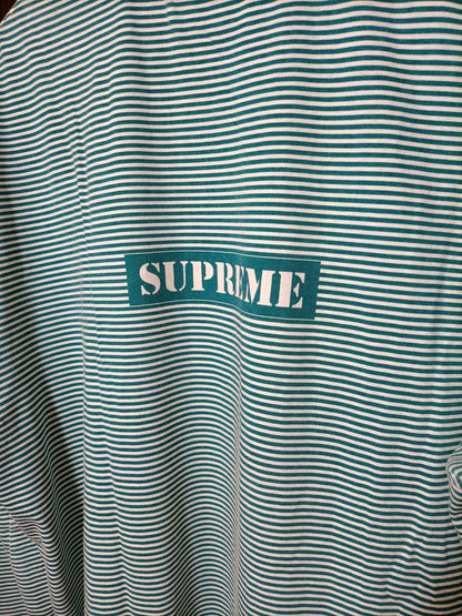 SI x Supreme long sleeve light green