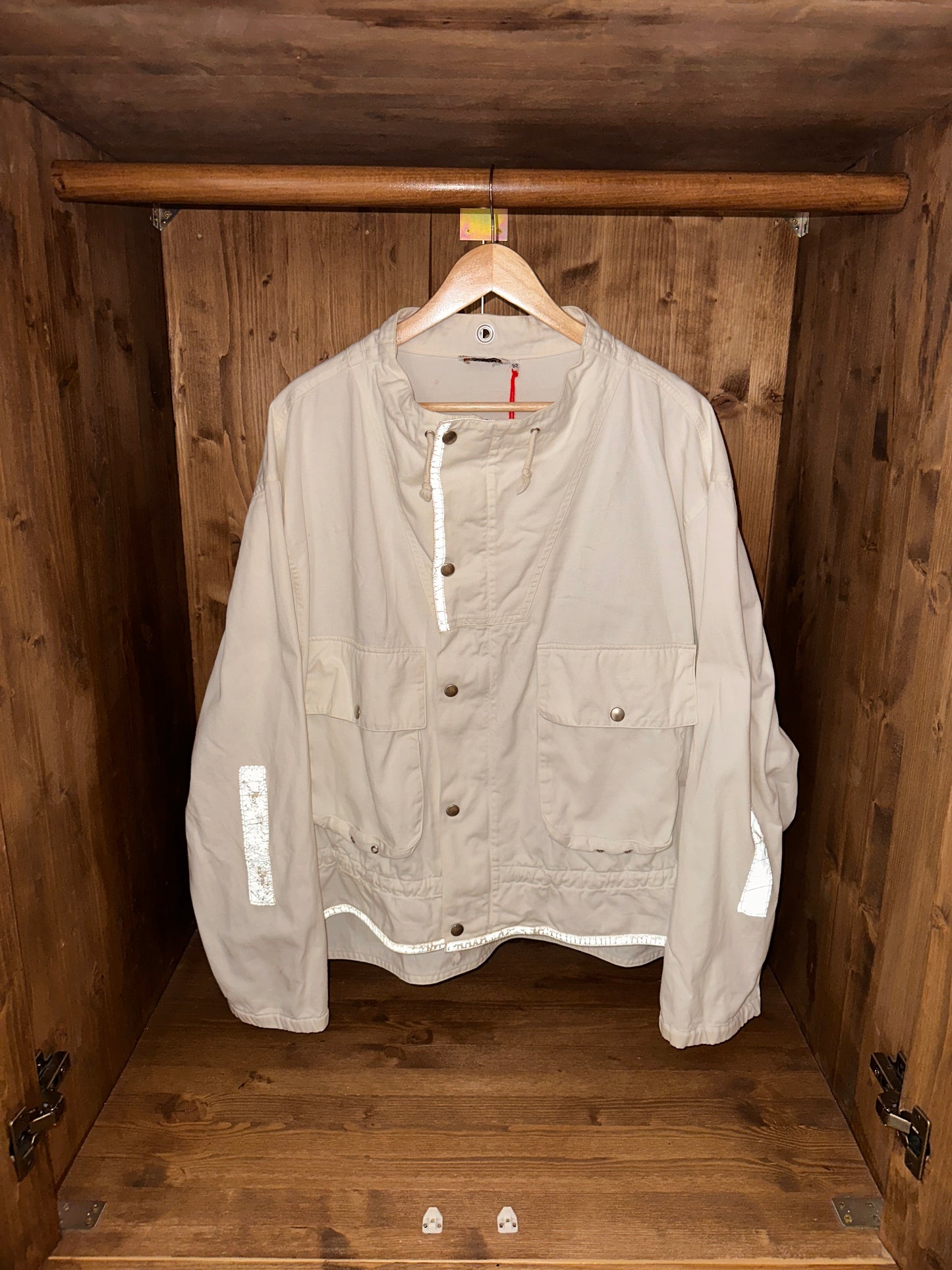 SS84/85 BONEVILLE HUNTING JACKET In Pure White