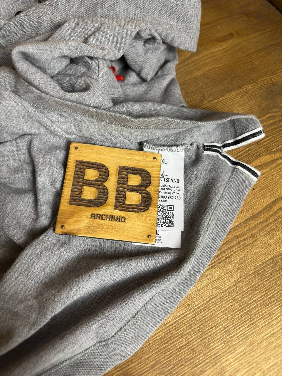 AW17 LONGLSEEVE POLO in Grey