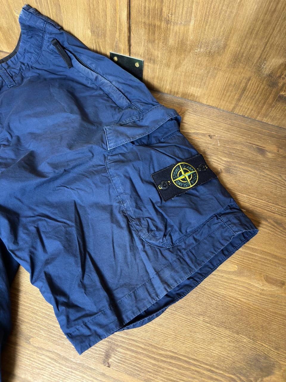 SS19 COTTON SHORTS in Faded Blue