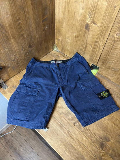 SS17 COTTON SHORT in Navy Blue