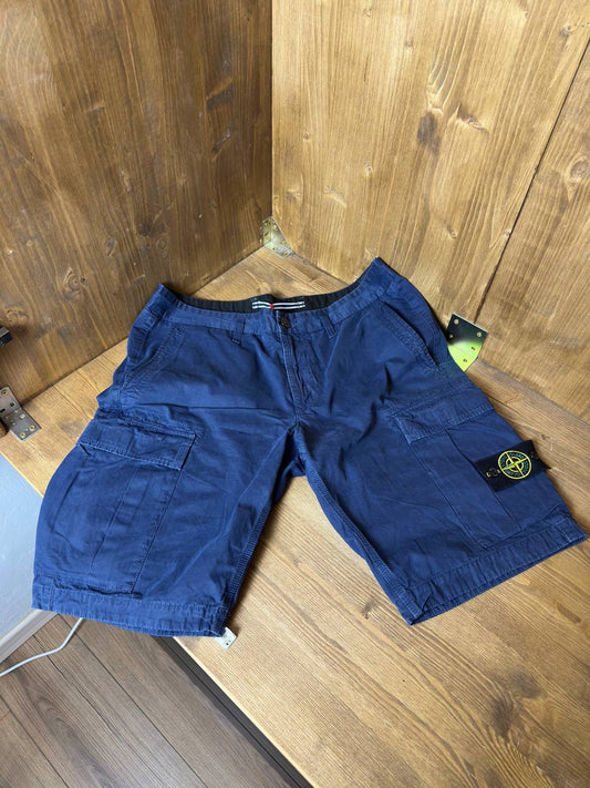 SS17 COTTON SHORT in Navy Blue