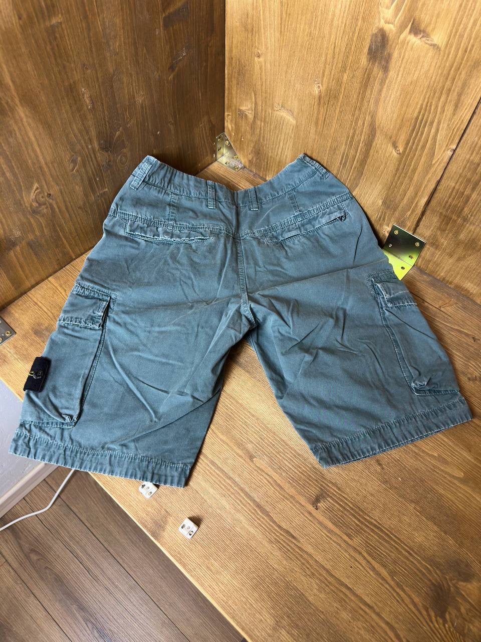 SS17 COTTON SHORT in Acid Grey