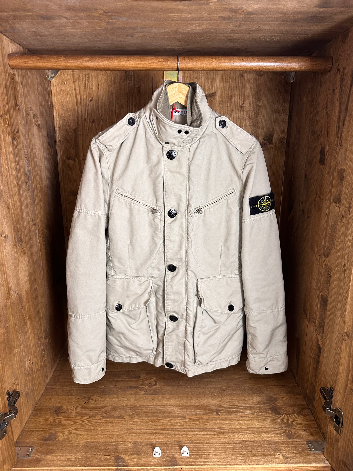 AW09 DAVID TC BLAZER in Pebble Grey