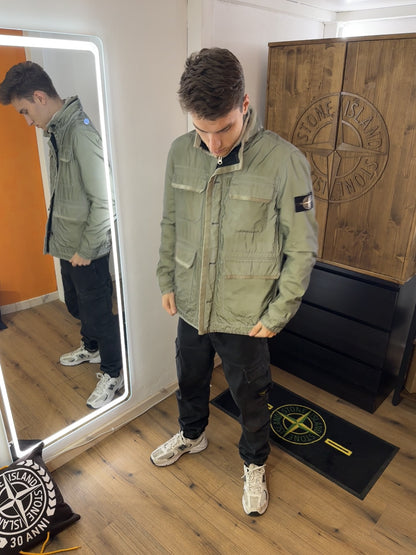 SS12 LIQUID REFLECTIVE in Olive Grey