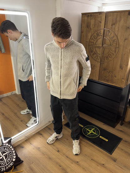 AW15 SHADOW PROJECT ZIPPED HOODIE in Agate Grey