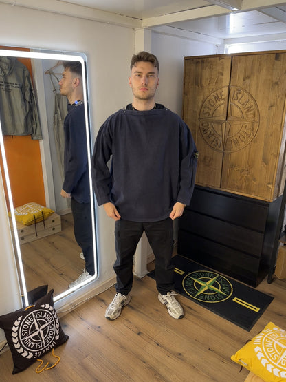 AW89 COTTON JUMPER in Faded Blue