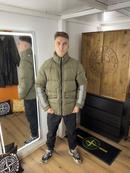 AW18 COTTON METAL WATRO 2in1 in Olive Grey