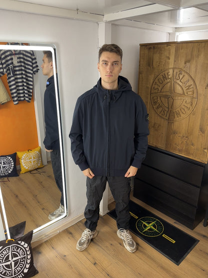 SS15 LIGHT SOFT SHELL-R in Navy Blue