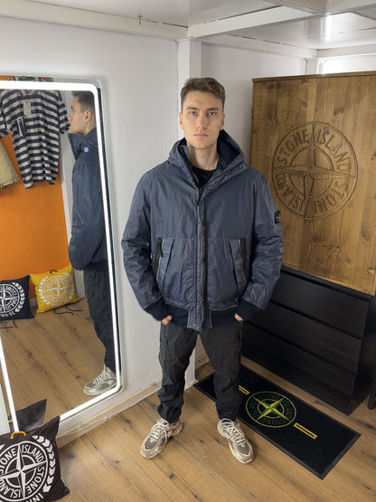 AW11 MUSSOLA GOMMATA in Green Blue